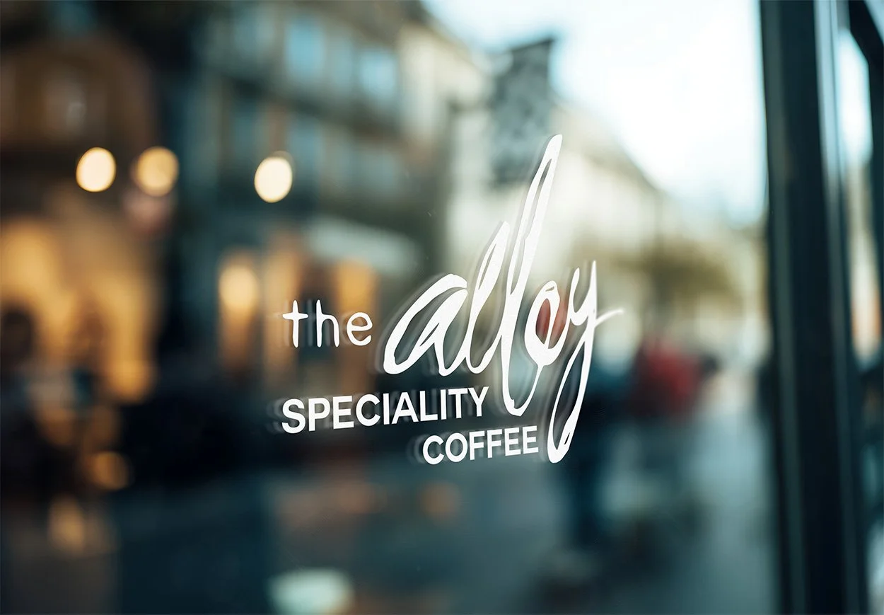 Cafe signage